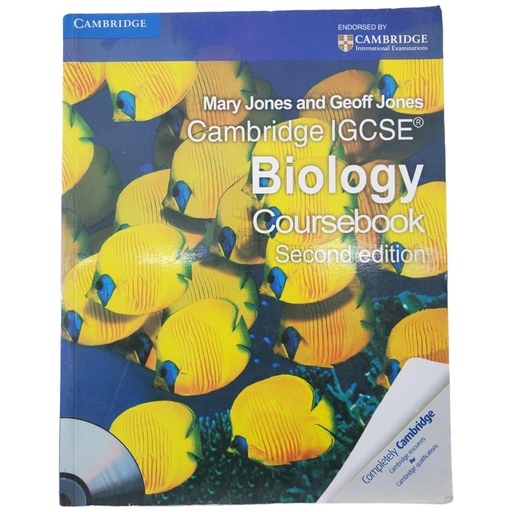 [9780521147798] Cambridge IGCSE Biology Course Book Second Edition - Mary Jones & Geoff Jones