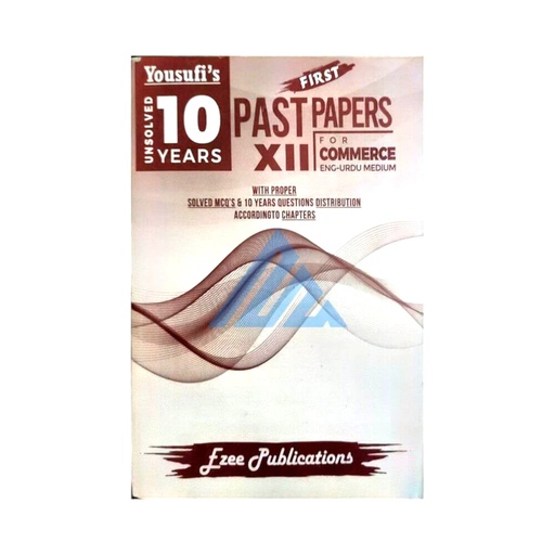 12 Years Unsolved Paper For Class XII Commerce