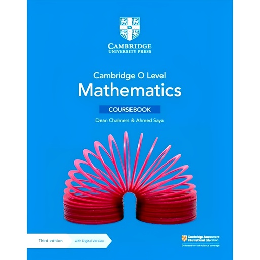 Cambridge O Level Mathematics Coursebook - Third Edition With Digital Version