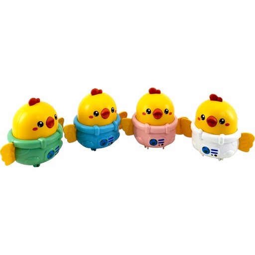 Press Space Hen Friction Toy - No. HY765 - Assorted Colors