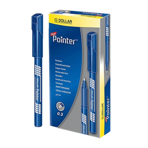 [695240208660] Dollar Blue Pointer - 0.3 mm
