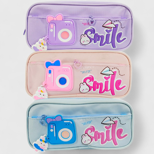 Selfie Smile Camera Pencil Pouch 78020