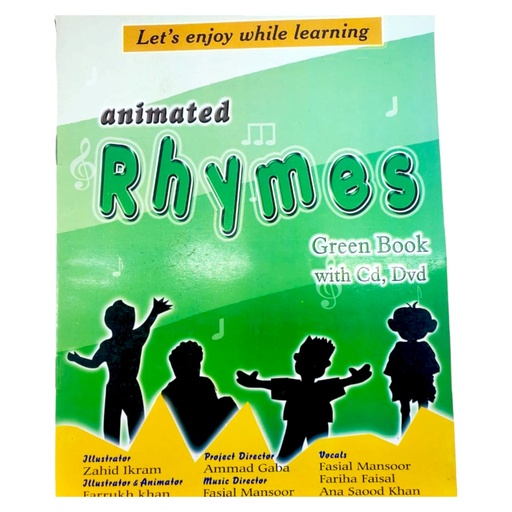 Animated Rhymes Green Book - National Books
