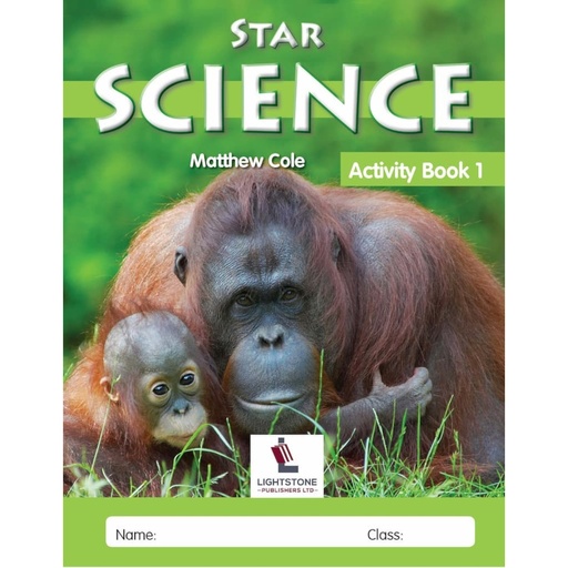 [9789697160051] Star Science Matthew Cole Activity Book 1 - Light Stone Publisher
