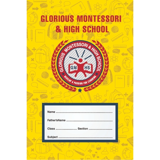 Homework Diary - 160 pages - Glorious School