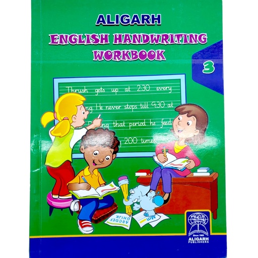 [9789695132678] Aligarh English Handwriting Workbook 3 - Aligarh