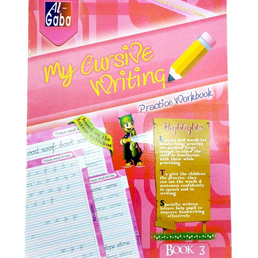 My Cursive Writing Practice Workbook 3 - Gaba Sons