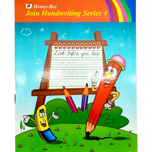 [9789694400556] Honey Bee Join Handwriting Book Series 4 - Sheikh Shokat
