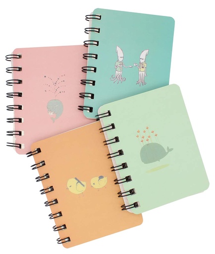 [1213151812201] 3 Subject Spiral Binding (A4 Size) - Local Paper (Paper Product Quality)