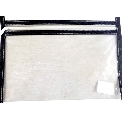 Transparent Zipper Pouch - Small - Assorted Colors