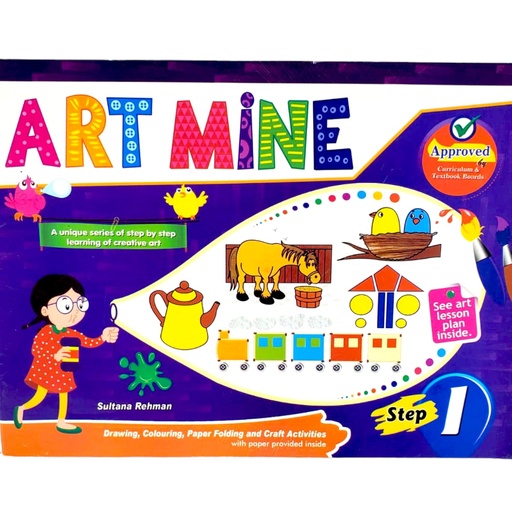 [9789695095805] Art Mine Book Step 1 - Gaba Books