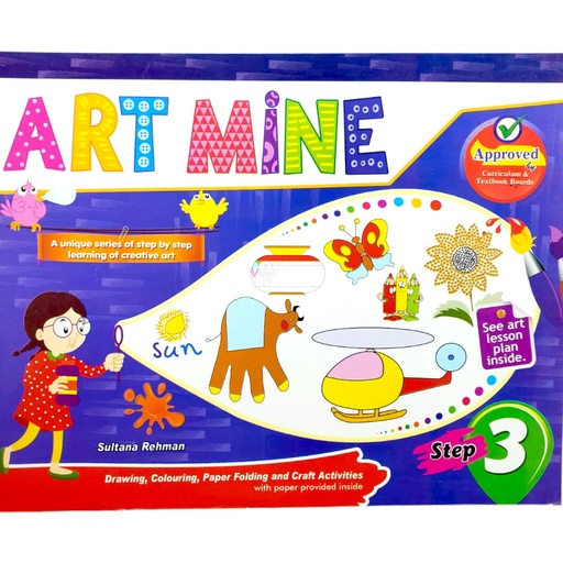 [9789695095829] Art Mine Book Step 3 - Gaba Books