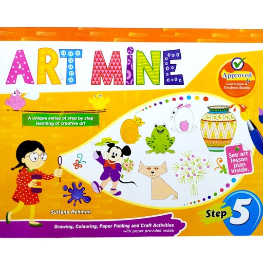 [9789695095843] Art Mine Book Step 5 - Gaba Books