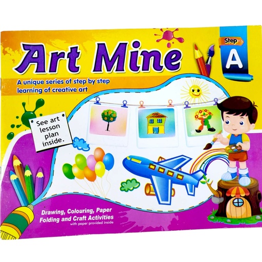 [9789695095775] Art Mine Book Step A - Gaba Books