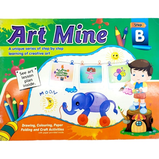 [9789695095782] Art Mine Book Step B - Gaba Books