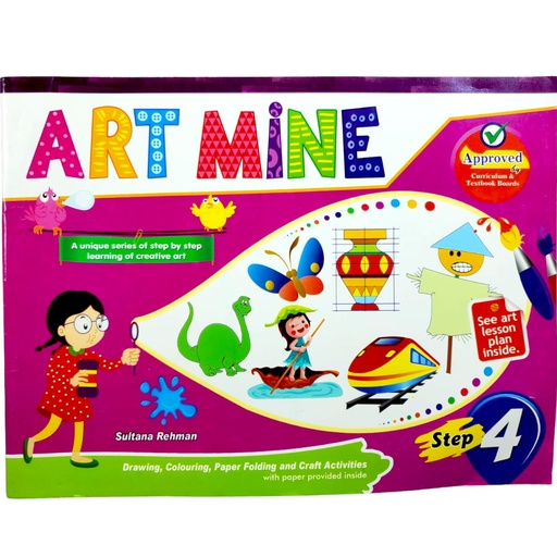 [9789695095836] Art Mine Book Step 4 - Gaba Books