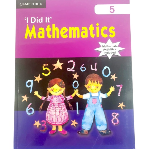 [9789695051962] Cambridge I Did It Mathematics Book 5