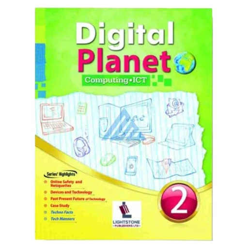 [9789697160624] Digital Planet Computing ICT Book 2 - Lightstone Publisher