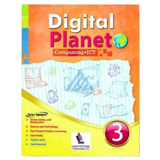 [9789697160631] Digital Planet Computing ICT Book 3 - Lightstone Publisher