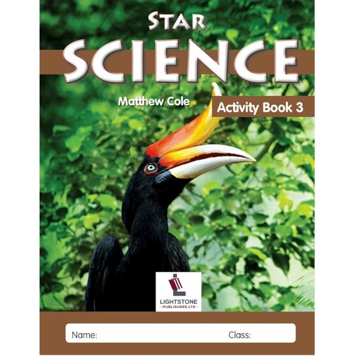 [9789697160075] Star Science Matthew Cole Activity Book 3 - Light Stone Publisher
