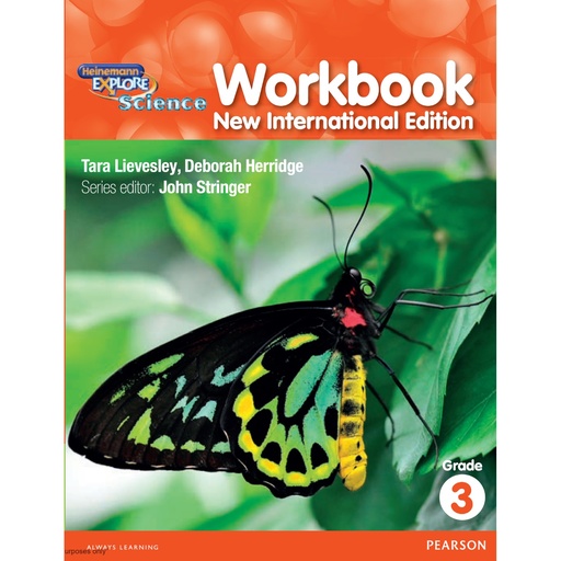 Explore Science Workbook New International Edition Book 3 - Pearson Publisher