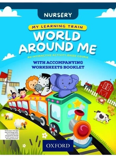 [9780190701055] My Learning Train: World Around Me Nursery Book