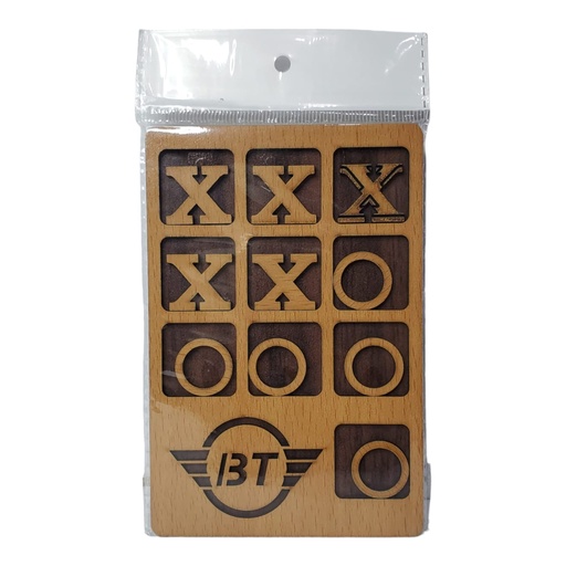 Wooden Maze Game - BT - Tic Tac Toe