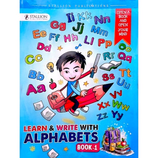 [9789699259579] Learn & Write With Alphabets Book 1