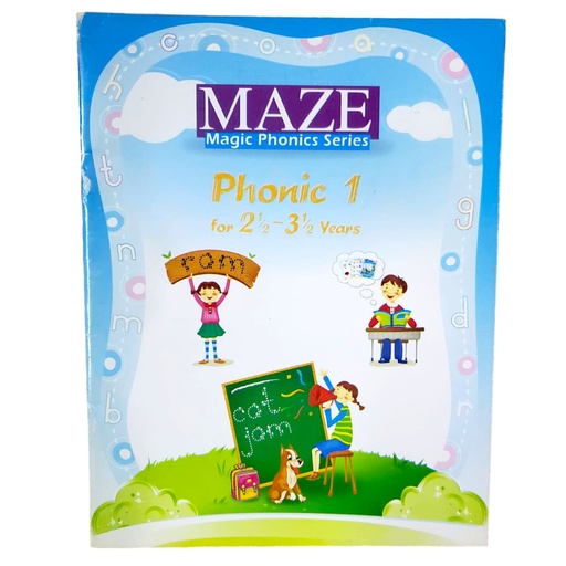Maze Magic Phonic Series Phonic 1 For 2 - 3 years