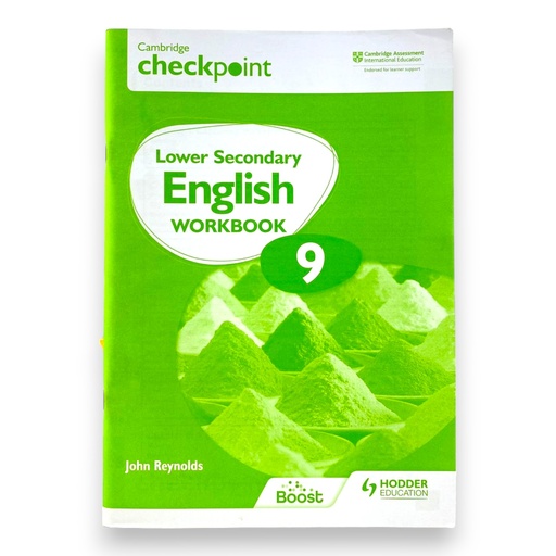 [9781398301368] Cambridge Checkpoint Lower Secondary English Workbook 9 - Hodder Education