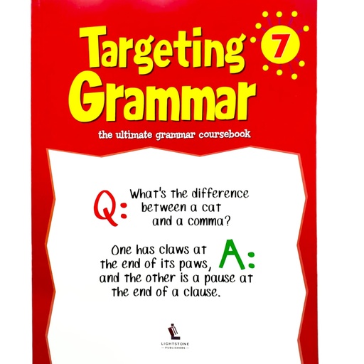 [9789697162550] Targeting Grammar Book 7