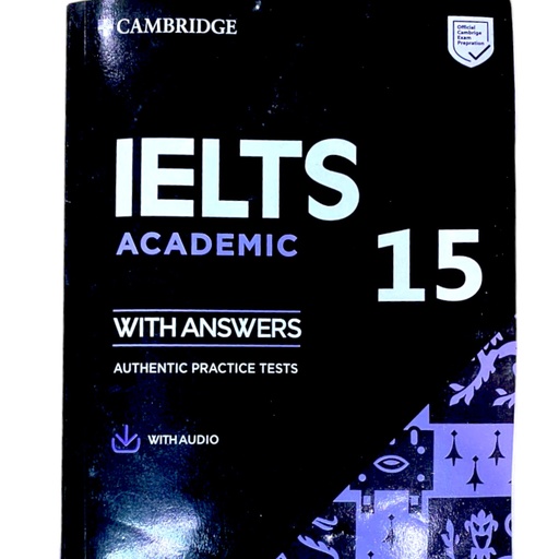 Cambridge IELTS 15 Academic With Answer