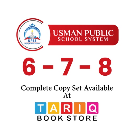 Usman Public School Copy Set Class 6-7-8