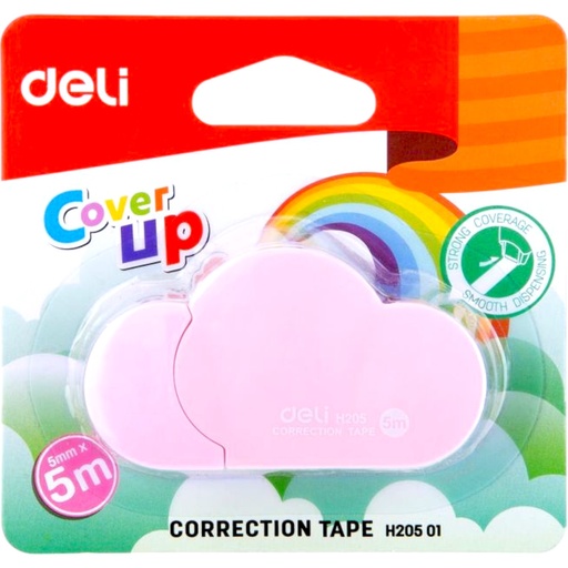 [6921734997197] Deli Cover Up Correction Tape 5mm - No. H20501