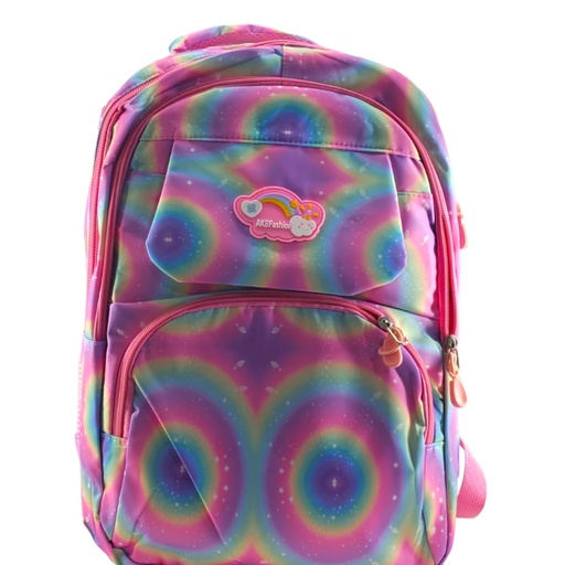 AKB Fashion School Bag - Rainbow - Multi( IMPORTED )