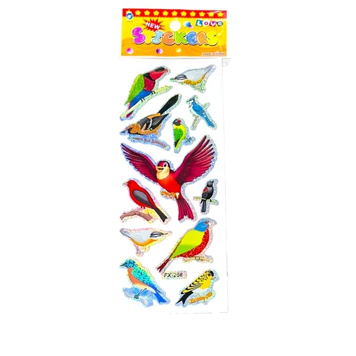 Birds Sticker - FX-258