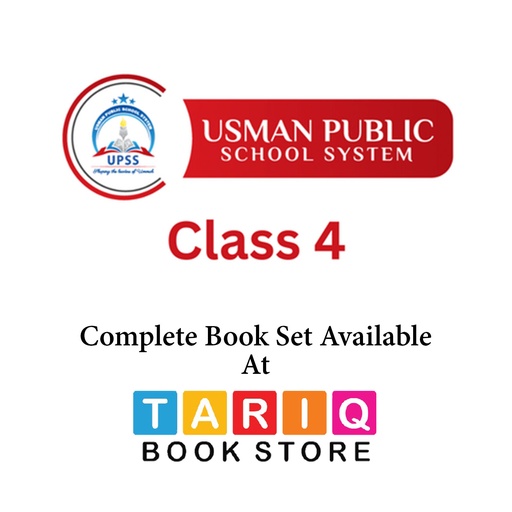 Usman Public School Books Set Class 4