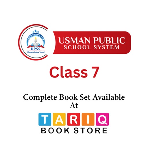 Usman Public School Books Set Class 7
