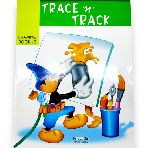 Trace n Track Drawing Book-3 - Al Badar
