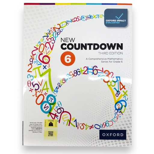[9789697342655] New Countdown Math 3E Book 6 - SNC