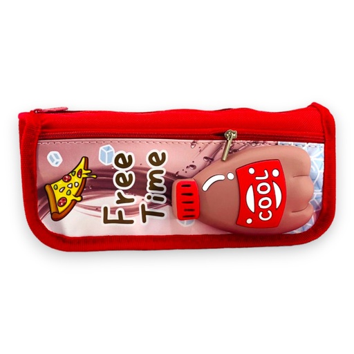 Double Zipper Pencil Pouch - No. 2080-19 -7153E-5024-5576