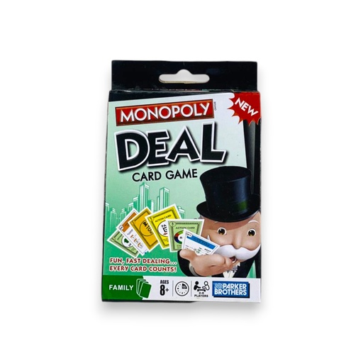 [9789697181650] Monopoly Card Game Deal Black - No. 3522
