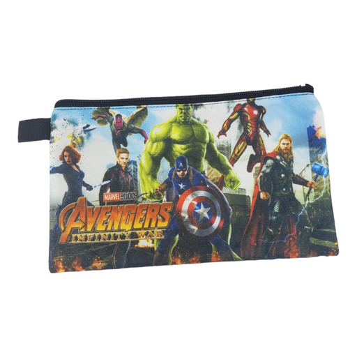 Assorted Character Single Zipper Pencil Pouch