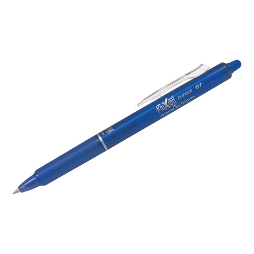 [4902505417511] Pilot Frixion Clicker Ball Pen - Blue- 0.7mm - 1 Pcs