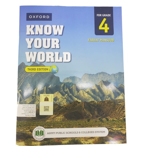 [9789697347582] Know Your World 3E Book 4 (APSACS)
