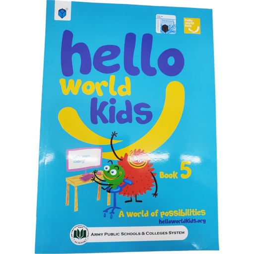 [9789692106160] Hello World Kids Book - 5 - APSACS