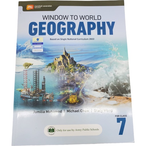[9786273101446] Window to World Geography book - 7 - SNC - APSACS