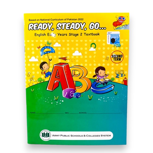 [9786273101293] Ready, Steady, Go English - Stage 2 Second Term - APSACS
