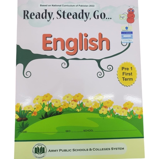 [9786273101361] Ready, Steady, Go English - Pre 1 First Term - APSACS