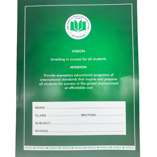Single Line Register - English - APS # 13